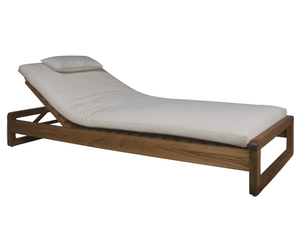 DUAL - Recliner teak sun lounger _ Il Giardino di Legno